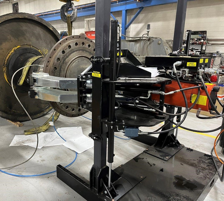 High Tonnage Puller - Bearing Maintenance